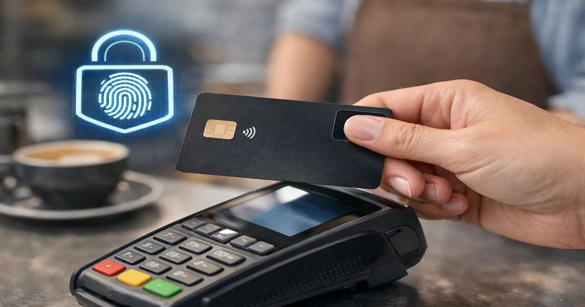 Imagem de capa de Cartão de Crédito com Biometria: Vale a Pena Trocar Pela Segurança?