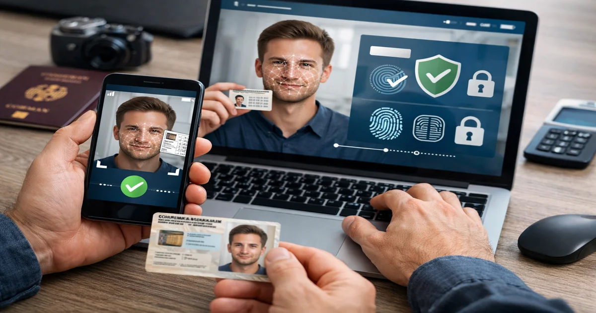 Titelbild von Wie funktioniert digitale Identitätsprüfung beim Online-Banking?