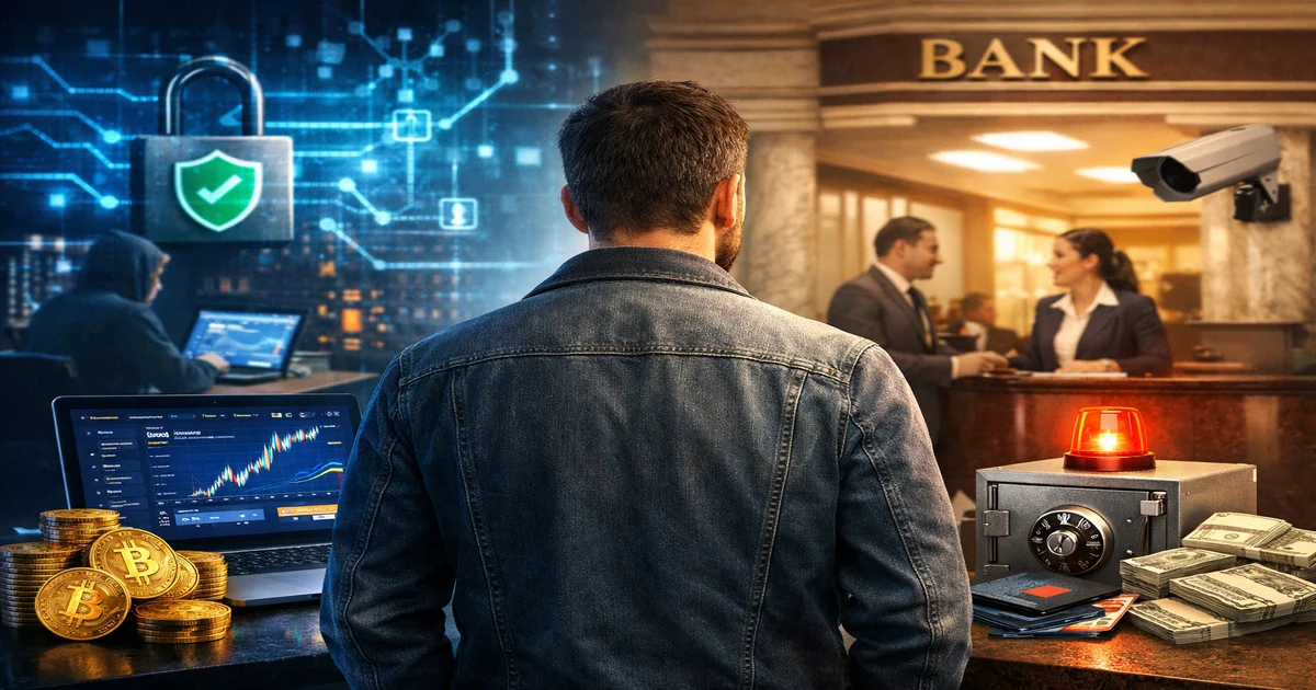 Cover image of Is Decentralized Finance Really Safer Than Traditional Banking?