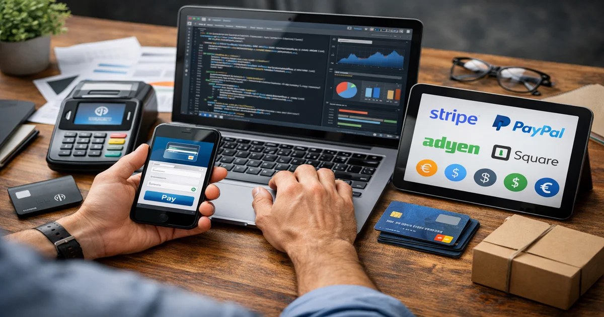 Titelbild von 5 Zahlungs-APIs, die Entwickler 2026 kennen sollten