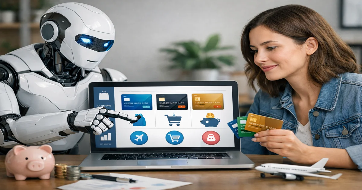 Cover image of Robo-Advisors That Help You Pick the Perfect Credit Card for Your Goals