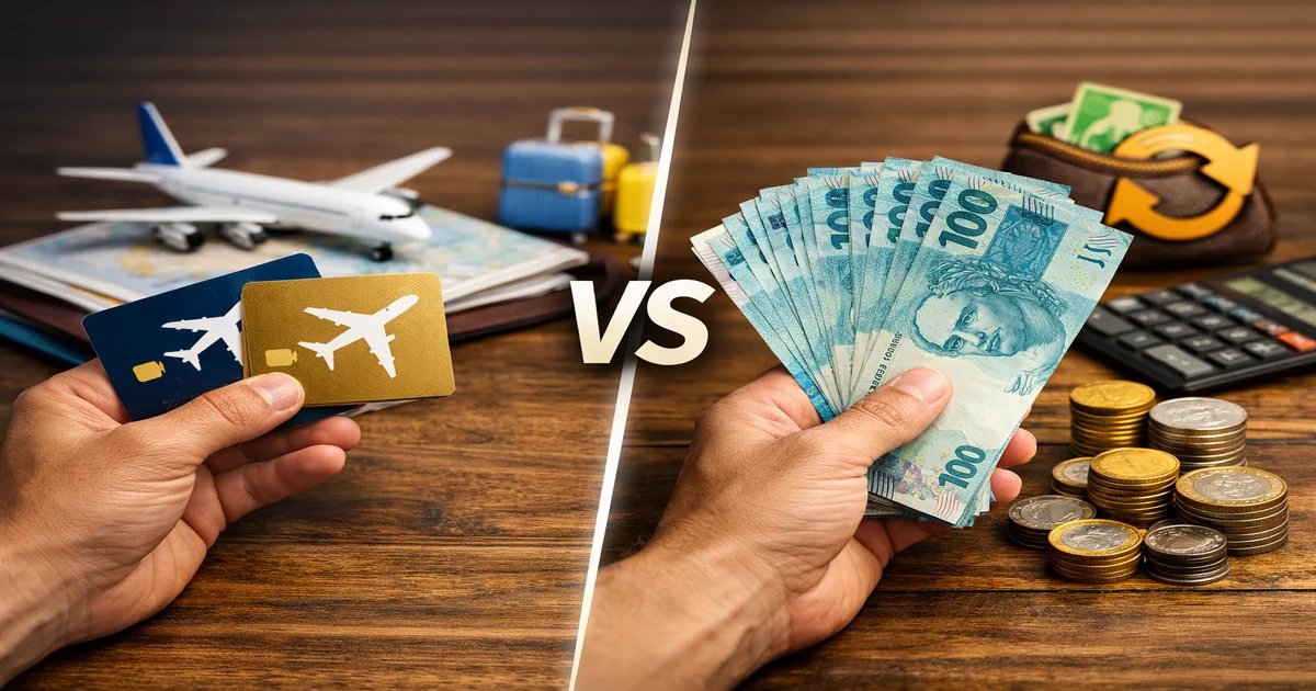 Imagem de capa de Cartão de Milhas vs Cashback: Qual Rende Mais?