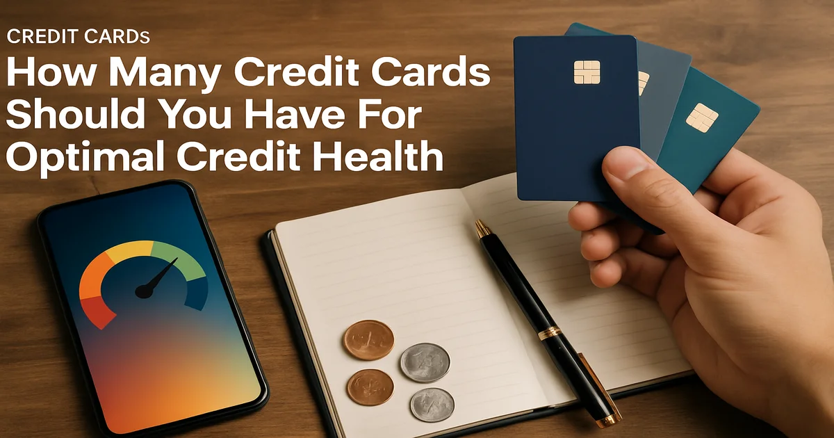 Cover image of How Many Credit Cards Should You Have for Optimal Credit Health?