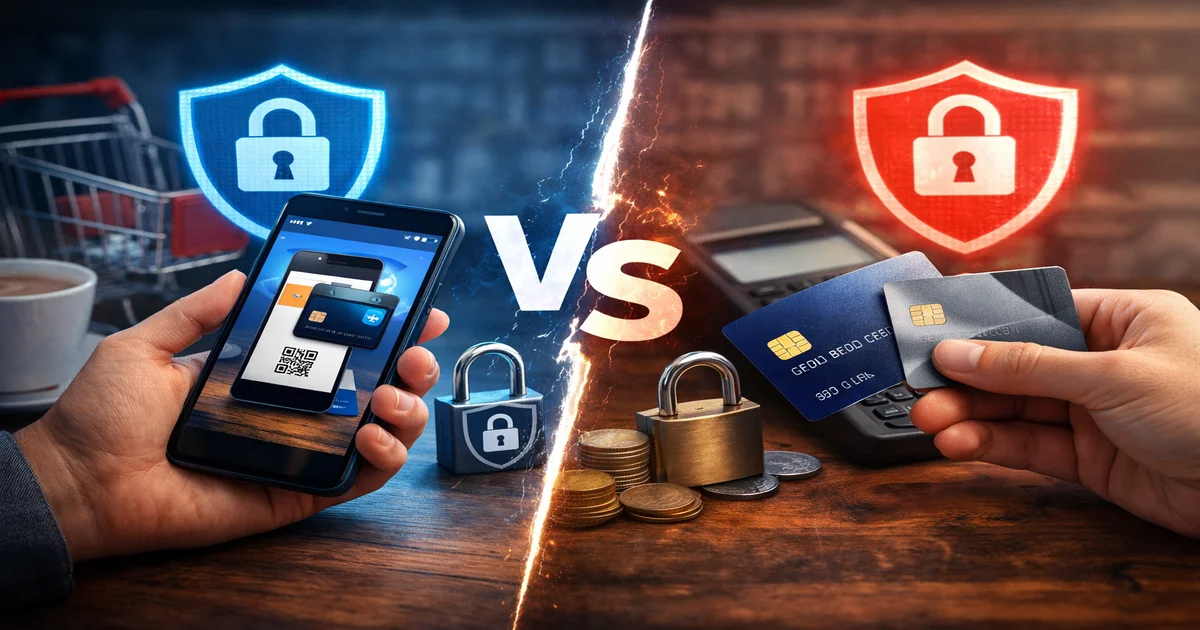 Imagen de portada de Billeteras Digitales vs Tarjetas de Crédito: ¿Cuál Es Más Segura?