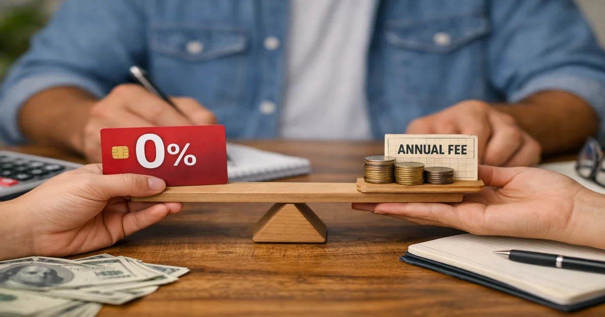 Cover image of Is a 0% Balance Transfer Card Worth the Annual Fee?