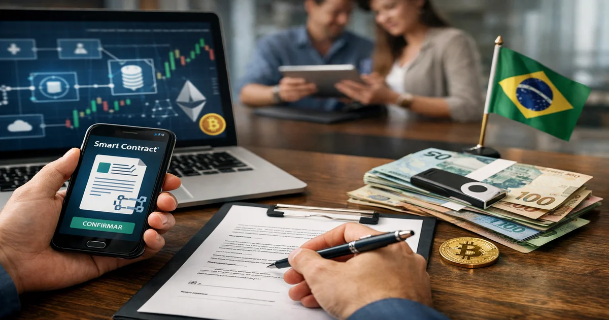 Imagem de capa de Como Funcionam os Smart Contracts no Mercado Brasileiro de Investimentos?