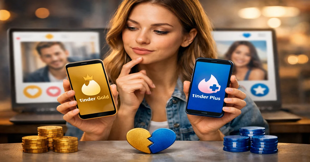 Cover image of Tinder Gold vs Plus: Which Subscription Is Worth It