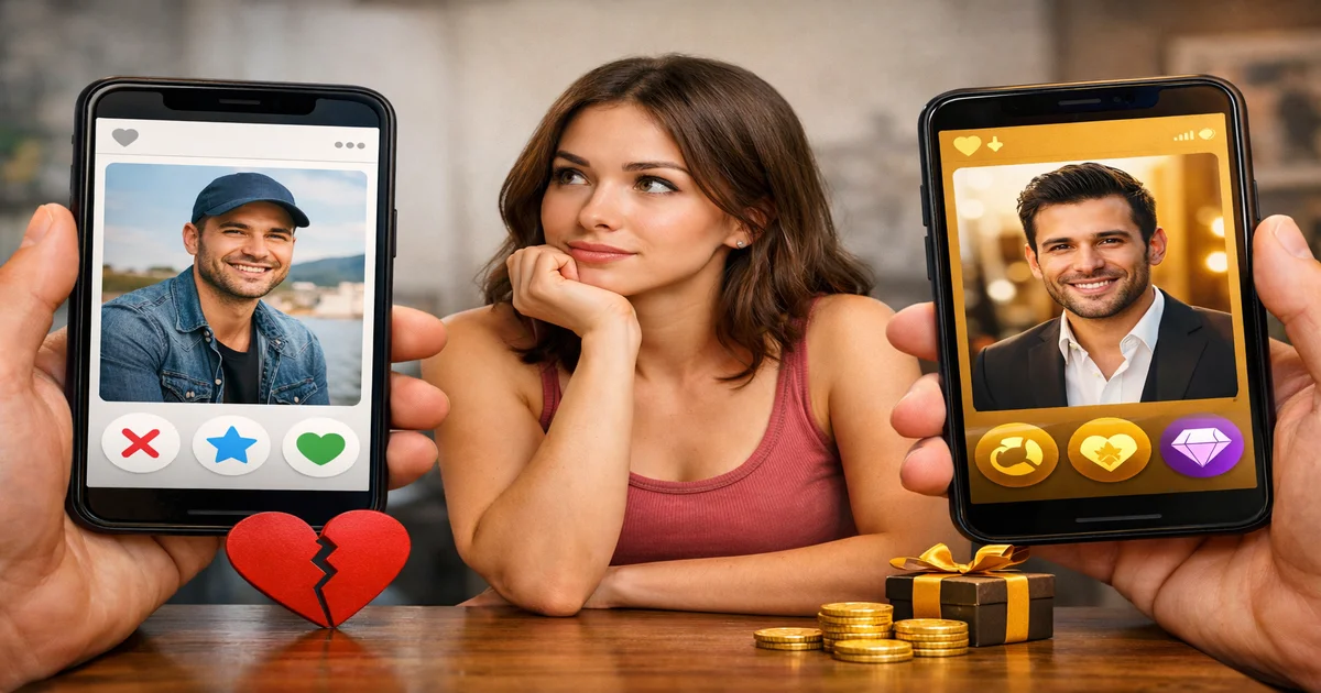 Cover image of Free vs Paid Dating Apps: Is Upgrading Worth It?