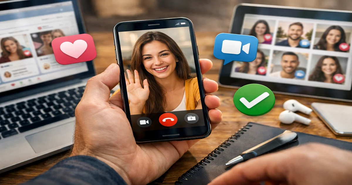 Cover image of Dating Apps With Video Chat: Which Ones Actually Work