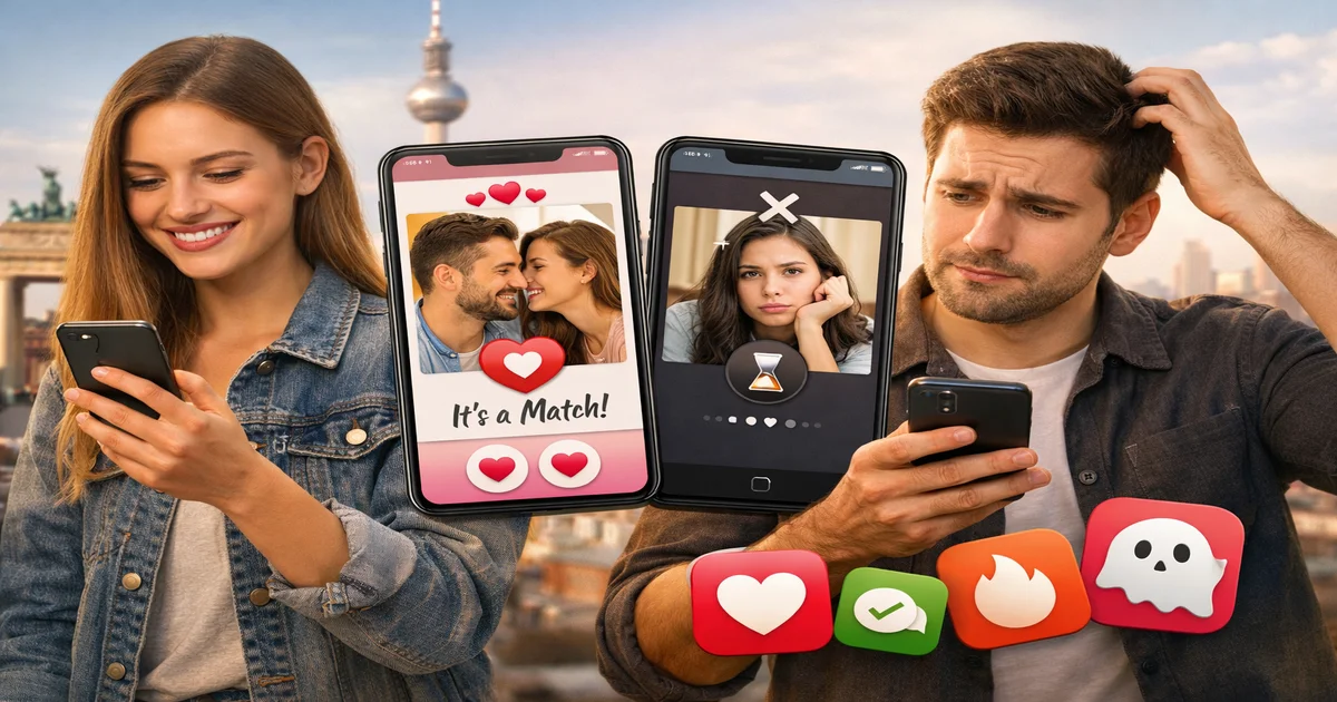 Titelbild von Kostenlose Dating-Apps in Deutschland im Vergleich