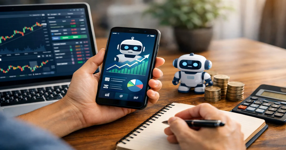 Imagem de capa de Como Funcionam os Robo-Advisors e Vale a Pena Investir Pelo Celular?