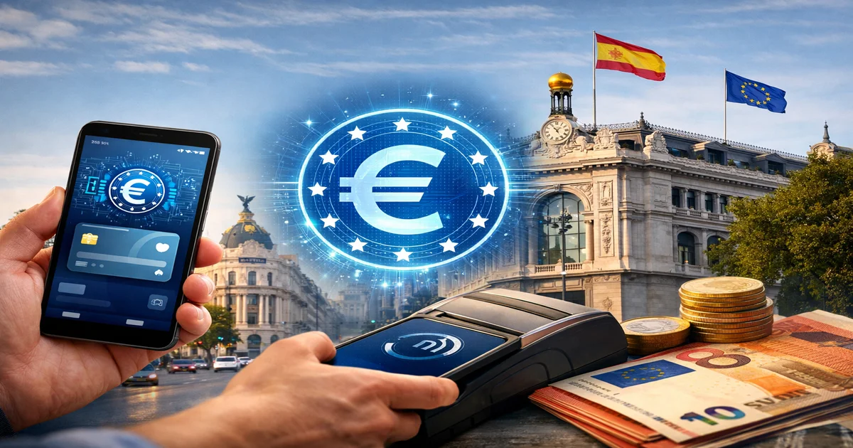 Imagen de portada de Cómo Funcionan las Monedas Digitales de Bancos Centrales en España