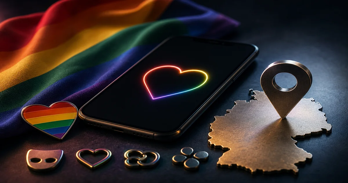 Titelbild von LGBTQ+ Dating Apps 2026: Welche lohnt sich in Deutschland?