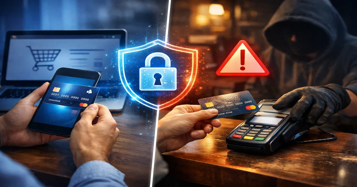 Titelbild von Virtuelle vs Physische Kreditkarten: Welche schützt wirklich vor Betrug?